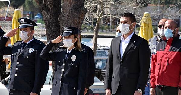 Foça'da Polis Haftası kutlandı  