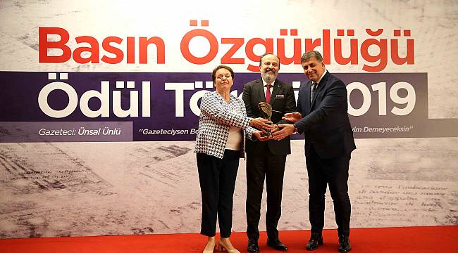 2019 Basın Özgürlüğü Ödülü sahibini buldu  