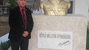 Atatürk Büstünü Cumhuriyet'le Yaşıt Mustafa Amca Yaptı 