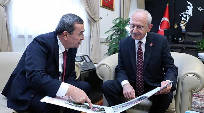 Başkan Batur'dan Kılıçdaroğlu'na sürpriz ziyaret 