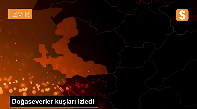 Doğaseverler kuşları izledi