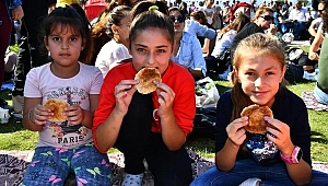 En çok boyoz yiyen kazandı 