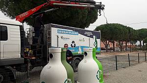 Bir ayda 11 ton cam geri dönüşüme kazandırıldı 