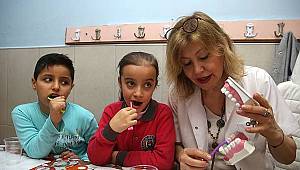 Bucalı miniklere ağız ve diş sağlığı eğitimi