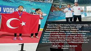 Ege'nin en özel sporcusundan 2 altın 1 gümüş madalya