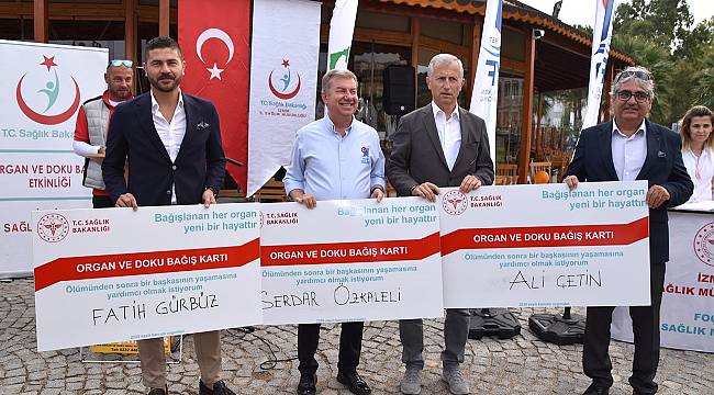 Foça'da ''Organ Ve Doku Bağışı'' Etkinliği 