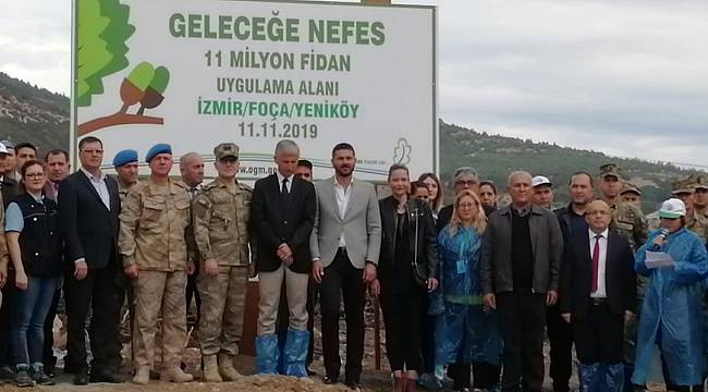 Foça'dan Geleceğe 3 Bin 250 Nefes 