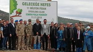 Foça'dan Geleceğe 3 Bin 250 Nefes