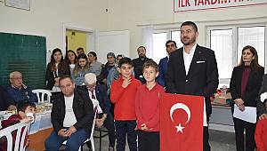 Foça Kozbeyli İlkokulunda, Şehit Kütüphanesi Açıldı 