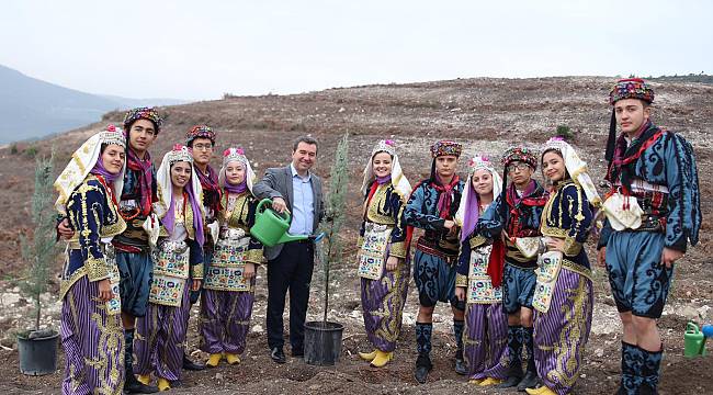 Geleceğe nefes projesine Bergama'dan yoğun katılım 