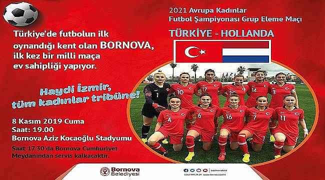 Kadın Milli Futbol Takımı Bornova'da