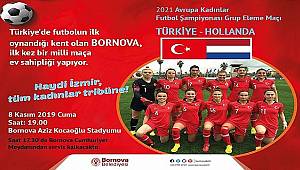 Kadın Milli Futbol Takımı Bornova'da