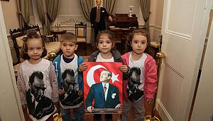 Karşıyakalı çocuklar Atatürk'ün izinde!  