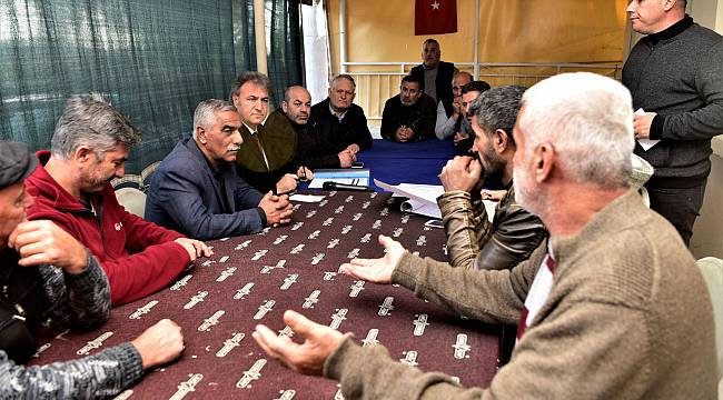 Başkan İduğ, Kavaklıdere'de vatandaşlarla buluştu 