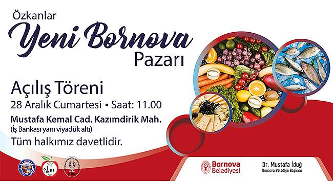 Bornova'da yeni pazaryeri için  gerim sayım başladı 