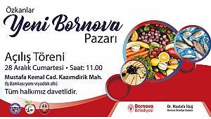 Bornova'da yeni pazaryeri için  gerim sayım başladı 