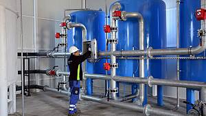 Dikili'de paket içme suyu arıtma tesisi açıldı 