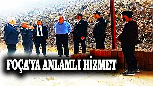 Efsane Vakfın Foça'ya son hediyesi... 