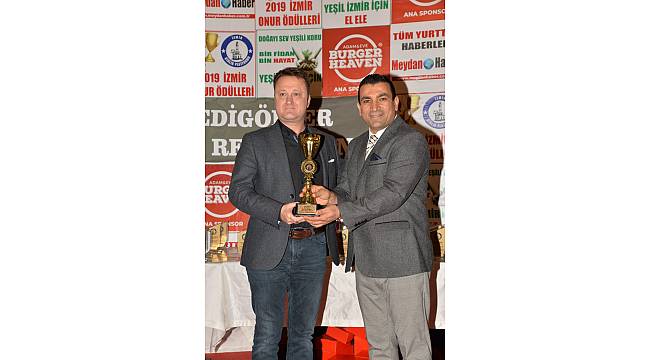 "En Halkçı Belediye Başkanı" ödülü Serdar Aksoy'un 