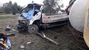 Foça'da feci kaza! 1 Ölü 1 Ağır Yaralı 