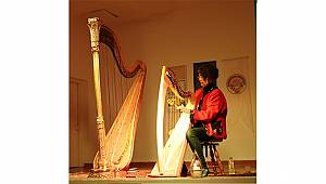 Karaburun'da büyüleyen arp melodileri 