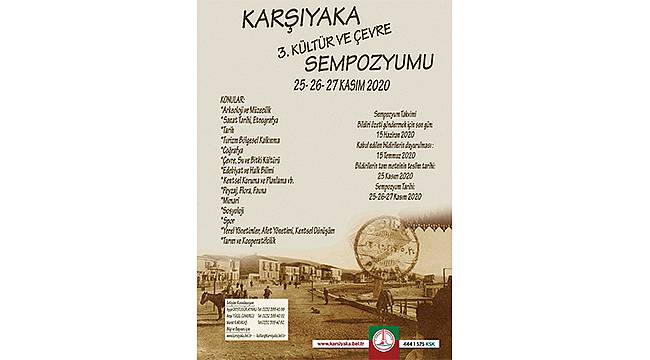 Karşıyaka '3. Kültür ve Çevre Sempozyumu'na hazırlanıyor  