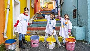 "Renkli Proje" Lale Mahallesi'nde hayatı değiştirdi 