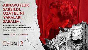 Türk Kızılay'dan Arnavutluk'taki depremzedeler için yardım kampanyası 