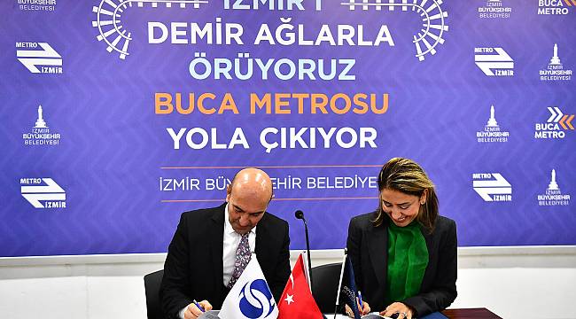 Üçyol - Buca Metrosu için 80 milyon avroluk imza atıldı 