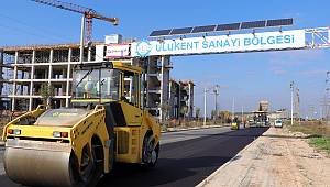 Ulukent OSB'de yollar yenileniyor  