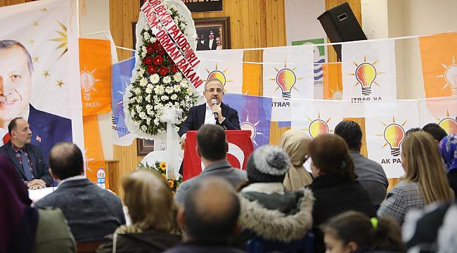 AK Parti İl Başkanı Sürekli, ilçe danışmalarına Aliağa, Çiğli ve Foça ile devam etti