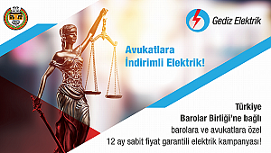 Avukatlar elektriği indirimli kullanacak! 