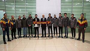 Başkan Selvitopu'na 'Göztepe' ziyareti  