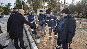 Başkan Soyer Urla'daki çalışmaları denetledi 