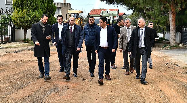 Büyükşehir'in Urla'daki çalışmaları hız kesmiyor  