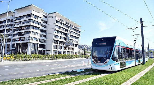 İzmir'de metro ve tramvay 2019'da 140 milyon yolcu taşıdı  