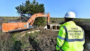 İZSU 2019'da 600 kilometrelik dere yatağı temizledi 