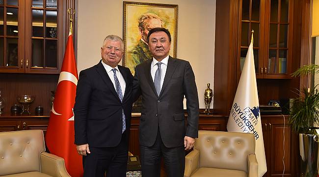 Kırgızistan Büyükelçisi'den Büyükşehir'e ziyaret   