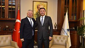 Kırgızistan Büyükelçisi'den Büyükşehir'e ziyaret   