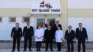 Adalet Bakanlığı Bakan Yardımcısı Uğurhan Kuş Foça'yı ziyaret etti