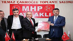 Bayraklı Belediye Başkanı Serdar Sandal, siyasi partileri ziyaret etti 