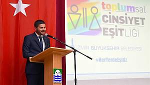 Foça'da, toplumsal cinsiyet eşitliği ve şiddetle mücadele paneli