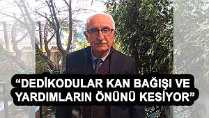 Kızılay Foça Şubesi Başkanı Muharrem Yeşilkaya vatandaşı duyarlı olmaya çağırdı