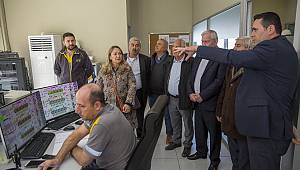 Menderesliler Ankara'da katı atık tesisi gezdi 