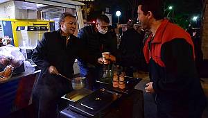 Sabah çorbası Bornova Belediyesi'nden  