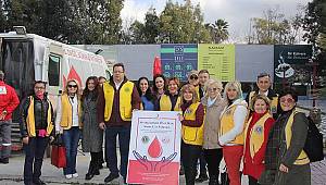 Uluslararası Lions Dernekleri'nden kan bağışı 