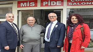 46 yıllık örnek pideciye teşekkür ziyareti 