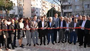 Ahmet Taner Kışlalı Parkı Menemen'de açıldı 