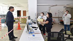 Başkan Gürbüz'den moral ziyaretleri