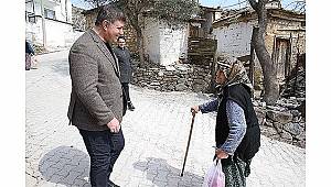 Başkan Tugay'dan köylere Korona turu 